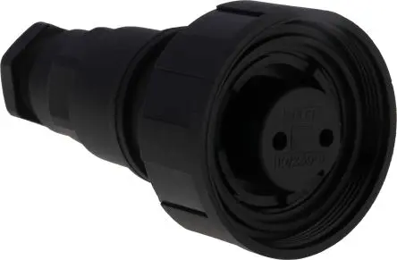 Produktfoto 1 von Bulgin Standard Buccaneer 38 Standard Rundsteckverbinder Buchse 2-polig Buchse 12A Kabel IP69K, IP68