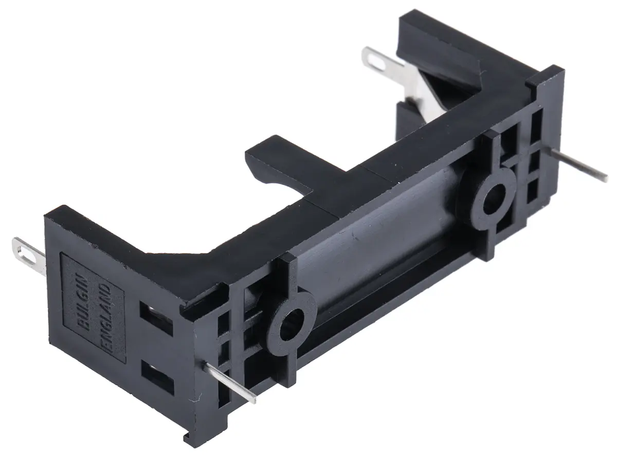 Produktfoto 1 von Bulgin Batteriehalter zur Oberfläche Blattfeder für 1 x AA Batterien