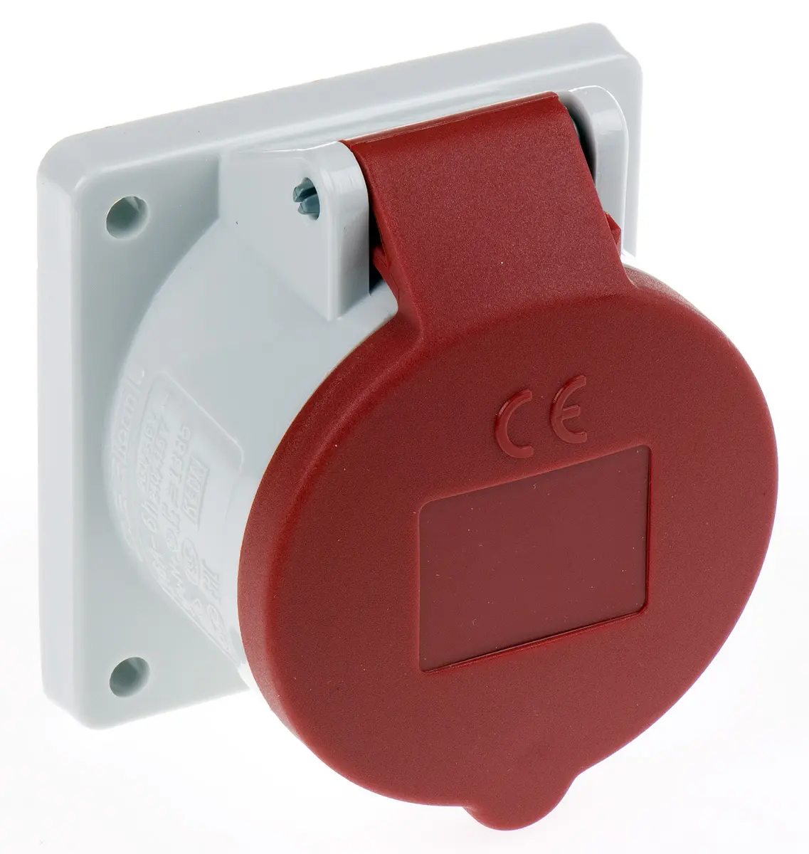 Produktfoto 1 von MENNEKES Leistungssteckverbinder Rot, 400V / 16A, Panel IP44