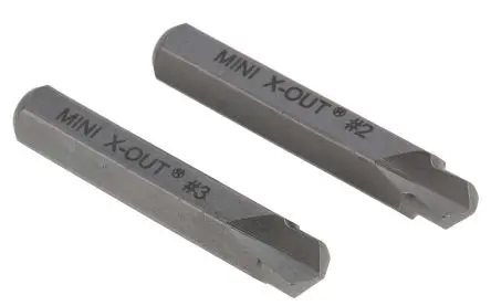 CK, 2-teilig Schraubenausdreher-Set, Kunststoff, HSS, 6 bis 10, 12 mm bis 14 mm