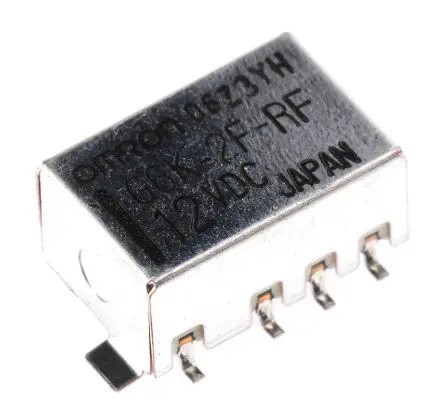Omron HF-Relais 1315 Ω 100 mΩ 0.2dB Oberfläche, 2-poliger Umschalter 1 GHz, 12V dc Spule
