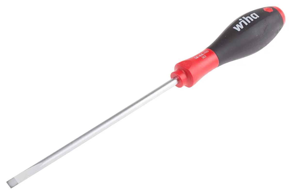 Produktfoto 1 von Wiha VDE 1000V zugelassen Standard, Chrom Vanadium Stahl, Molybdänstahl, 150 mm / Klinge 25 mm