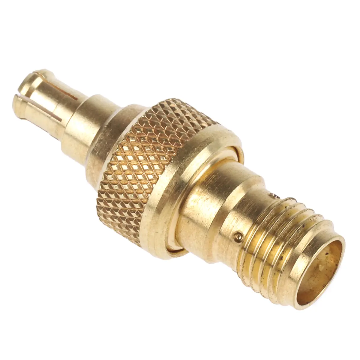 Produktfoto 1 von Huber+Suhner HF Adapter, 50 Ω, Gerade, 6 GHz Stecker Buchse, Koaxial Nennspannung