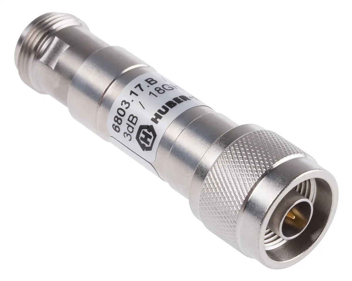 Produktfoto 1 von Huber+Suhner HF-Dämpfungsglied Typ NGerade 18 GHzSteckerBuchse