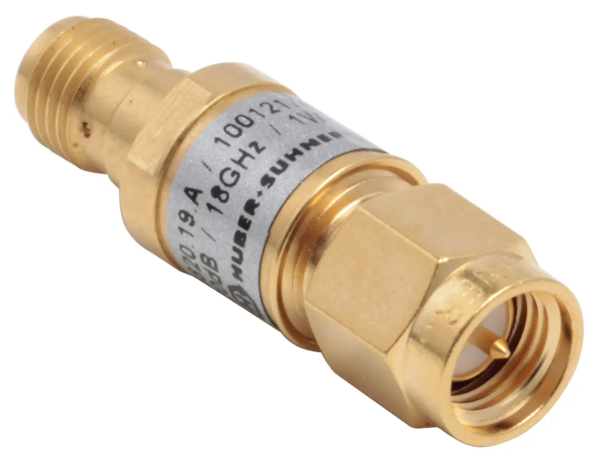 Produktfoto 1 von Huber+Suhner HF-Dämpfungsglied SMAGerade 18 GHzSteckerBuchse