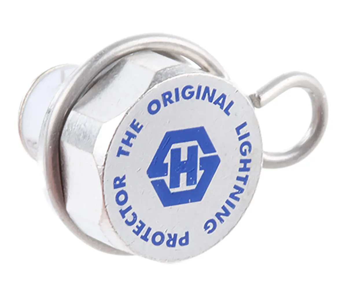 Produktfoto 1 von Huber+Suhner Gasentladungsröhre, Viertelwellen-Kurzschlussstecker (Λ/4), Gaskapsel (Funkenstrecke), 10 kA, 230 V dc, 85