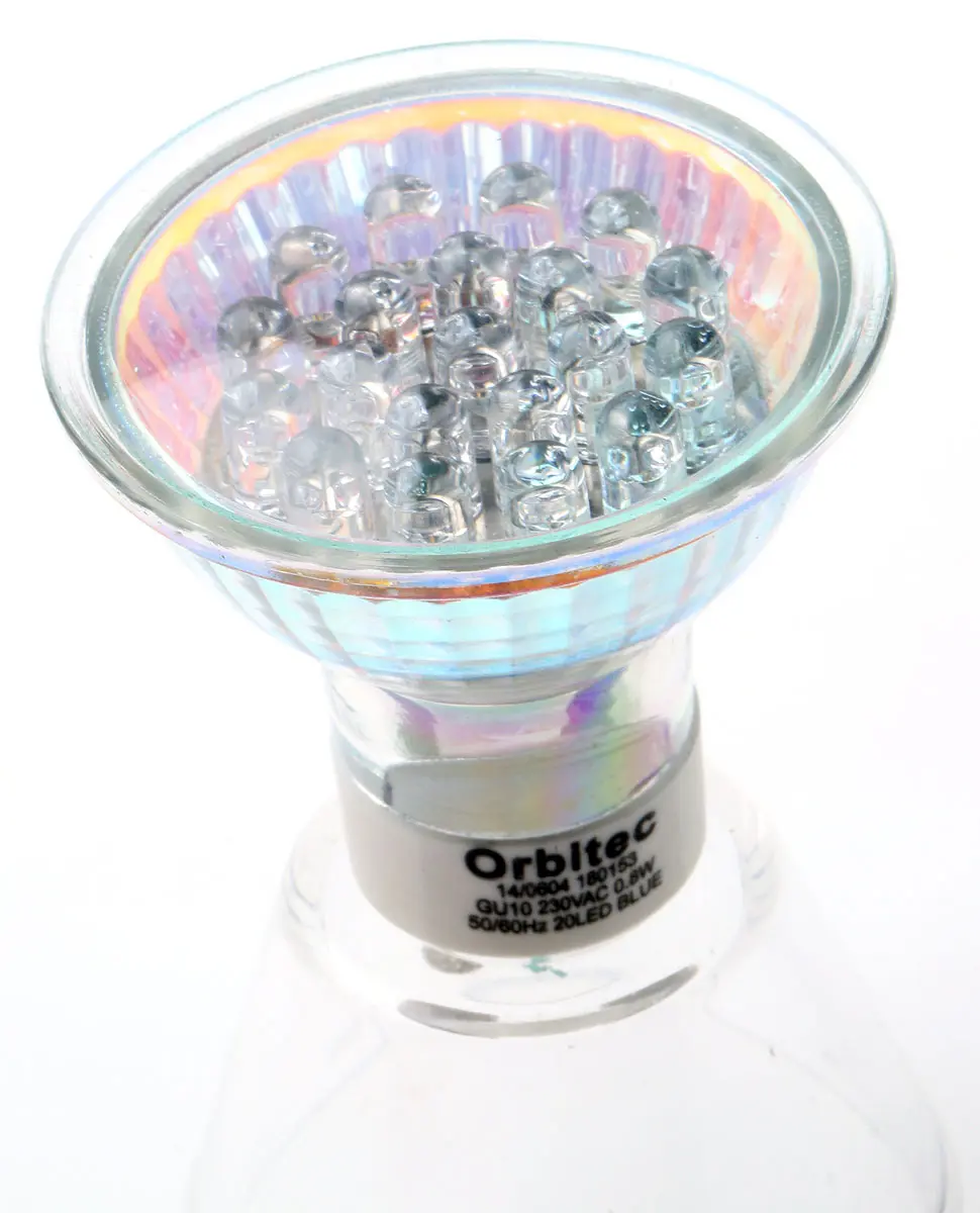 Produktfoto 1 von Orbitec PAR16 LED-Reflektorlampe LED-Reflektorlampe 4 W / 230V 40 lm GU10 Sockel Blau