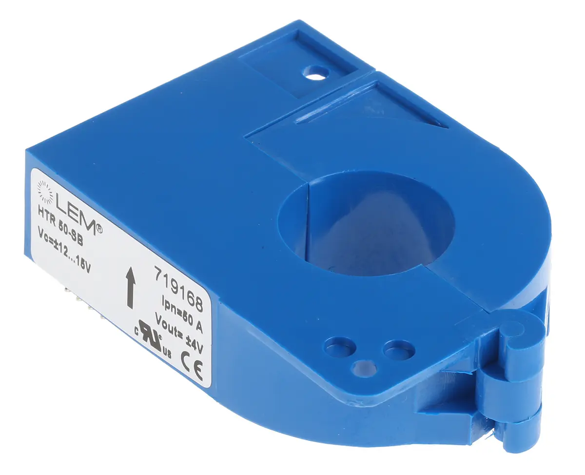 Produktfoto 1 von LEM HTR 50 ... 500-SB Stromwandler 50 A, Panel, 12V, 15 V, 21 mm