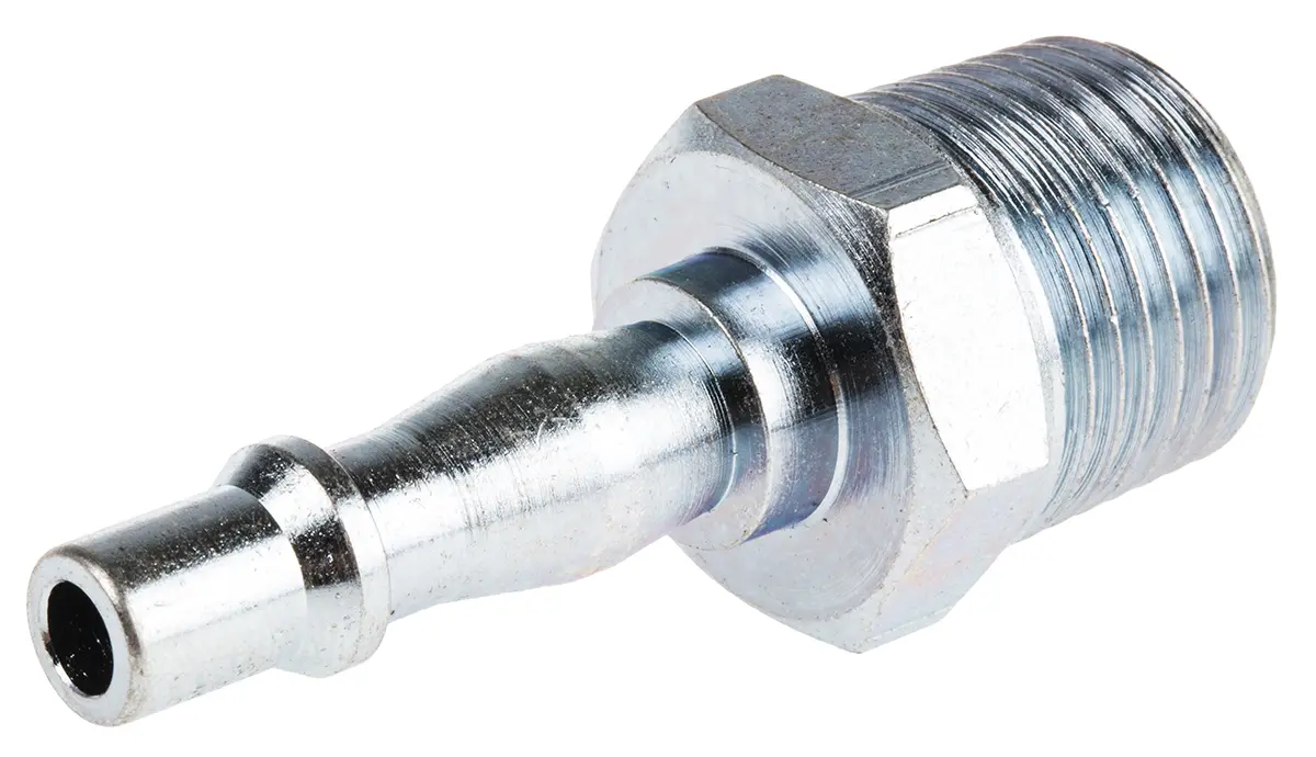 Produktfoto 1 von PCL Pneumatische Schnellsteckkupplung Stahl Stecker, R