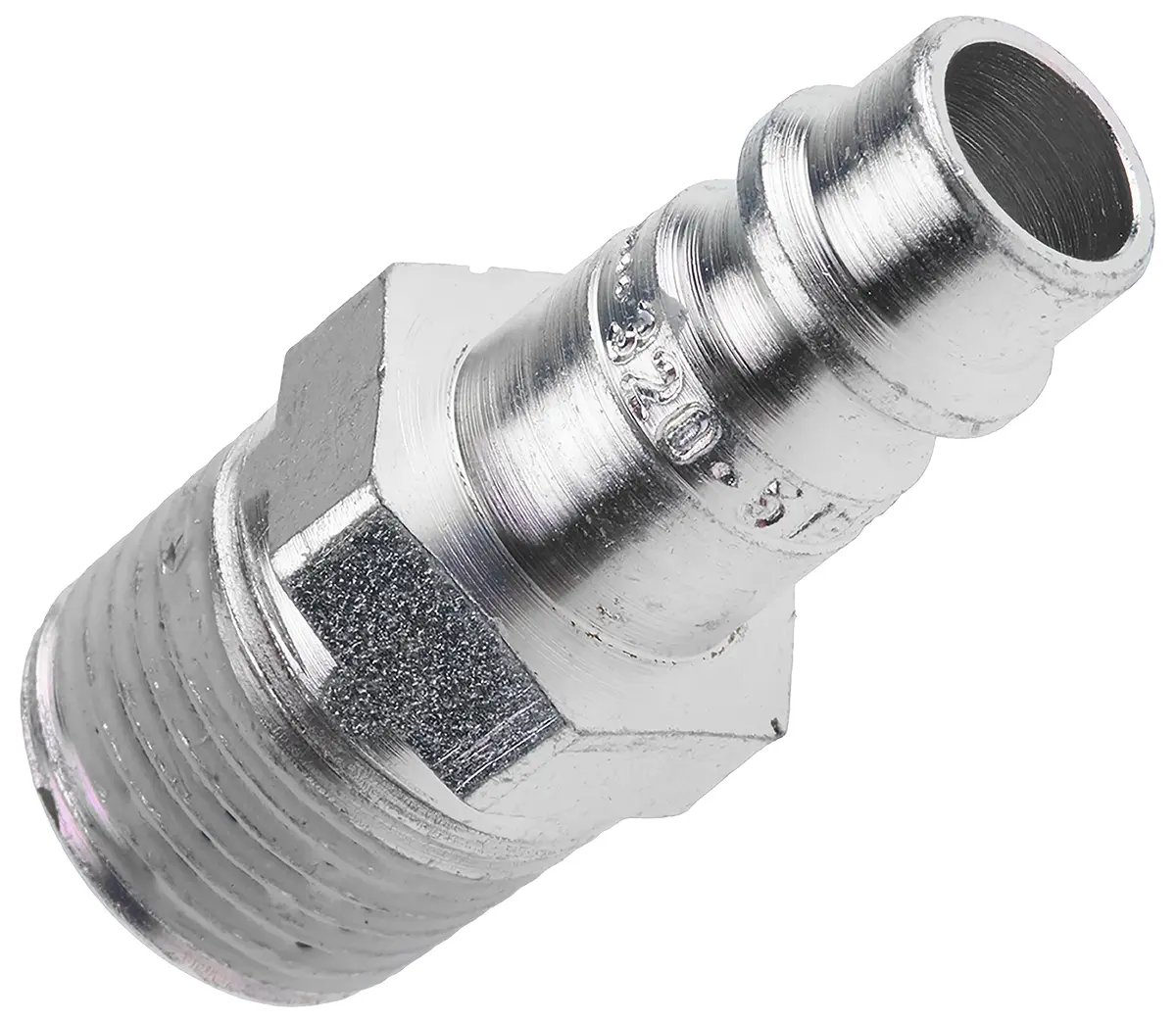 Produktfoto 1 von CEJN Pneumatische Schnellsteckkupplung Stahl Stecker, R, Standard & belüftete Sicherheit