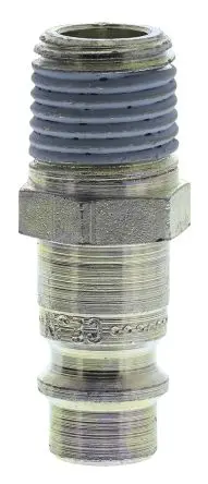 Produktfoto 1 von CEJN Pneumatische Schnellsteckkupplung, Stahl 1/4 in Stecker, R