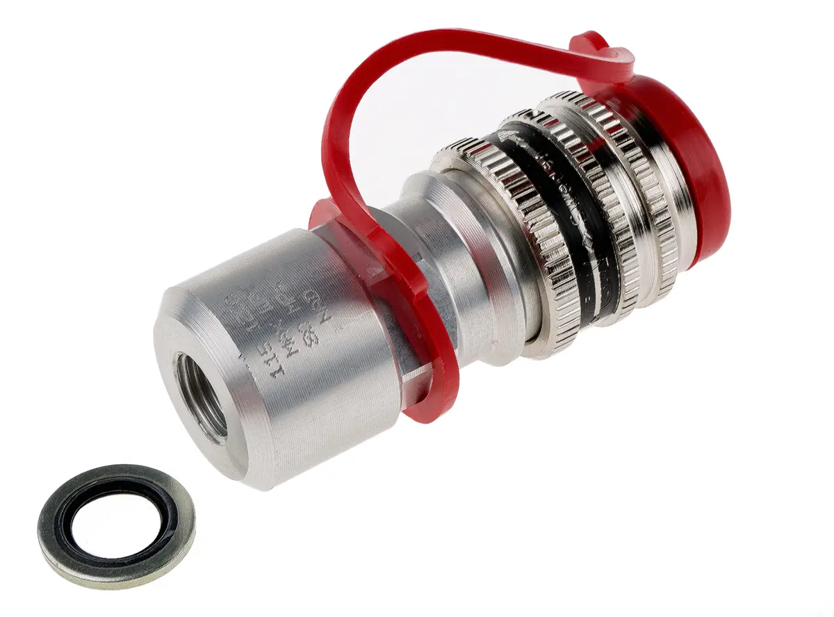 Produktfoto 1 von CEJN 115 Hydraulik-Schnellkupplung Buchse Stahl, 1/4 in