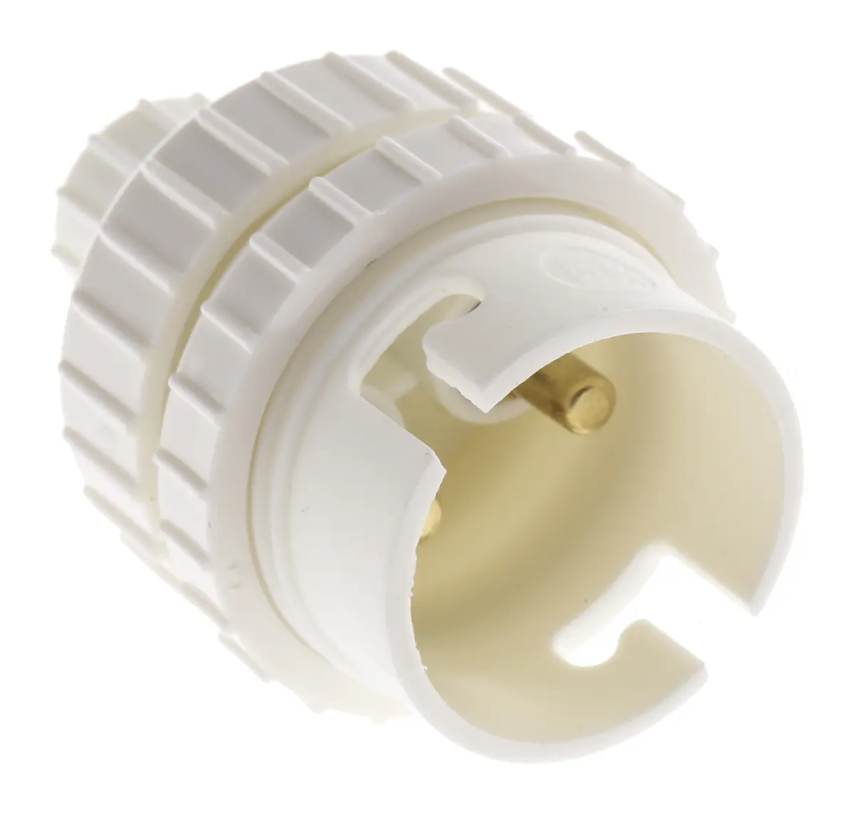 Produktfoto 1 von Orbitec Lampenhalter, B22 Gewindebolzen, 100 W, 2-Pin, Kunststoff, LED, Schraubbefestigung