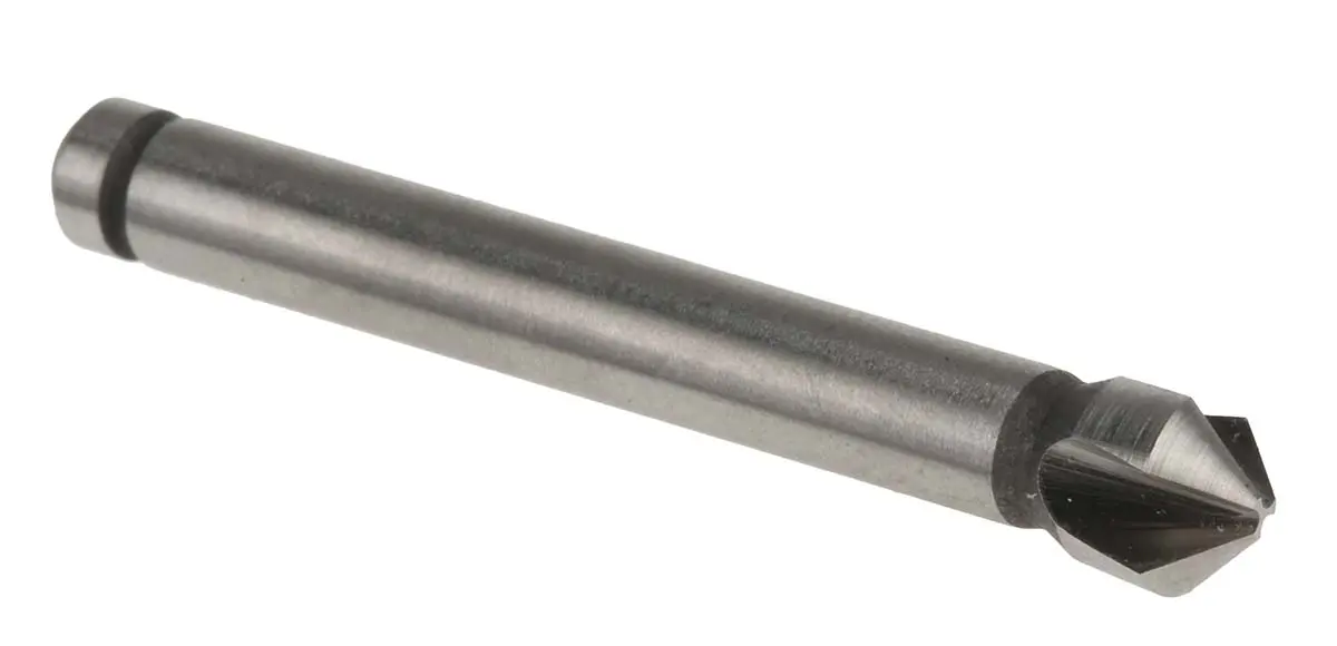 Produktfoto 1 von EXACT Hartmetall, Schnellarbeitsstahl Kobalt, HSS Bohrer Ø 6.3 mm, 3 Schneiden, 90 ° 1, 45 mm