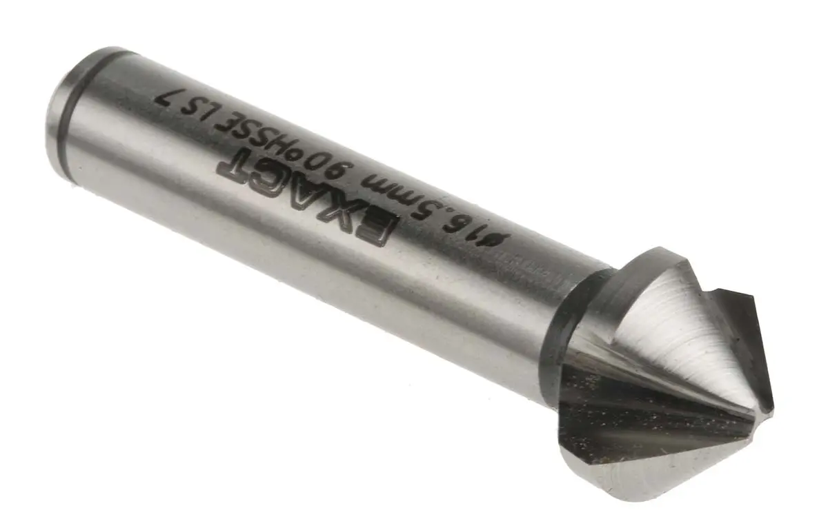 EXACT HSS-E Bohrer Ø 16.5 mm, 3 Schneiden, 90 ° 1, 60 mm
