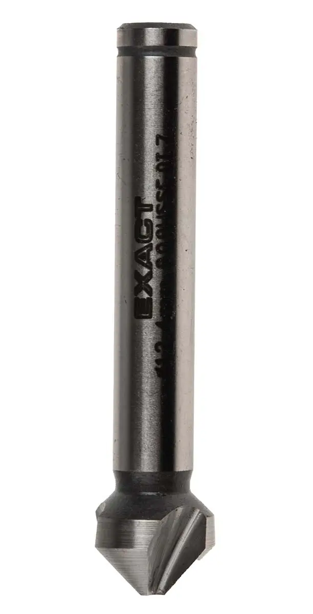 EXACT HSS-E Bohrer Ø 12.4 mm, 3 Schneiden, 90 ° 1, 56 mm
