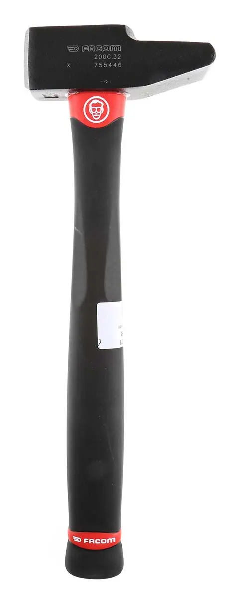 Produktfoto 1 von Facom Hammer, Ingenieurshammer aus Kohlenstoffstahl 0.585 kg Graphit-Stiel 300 mm