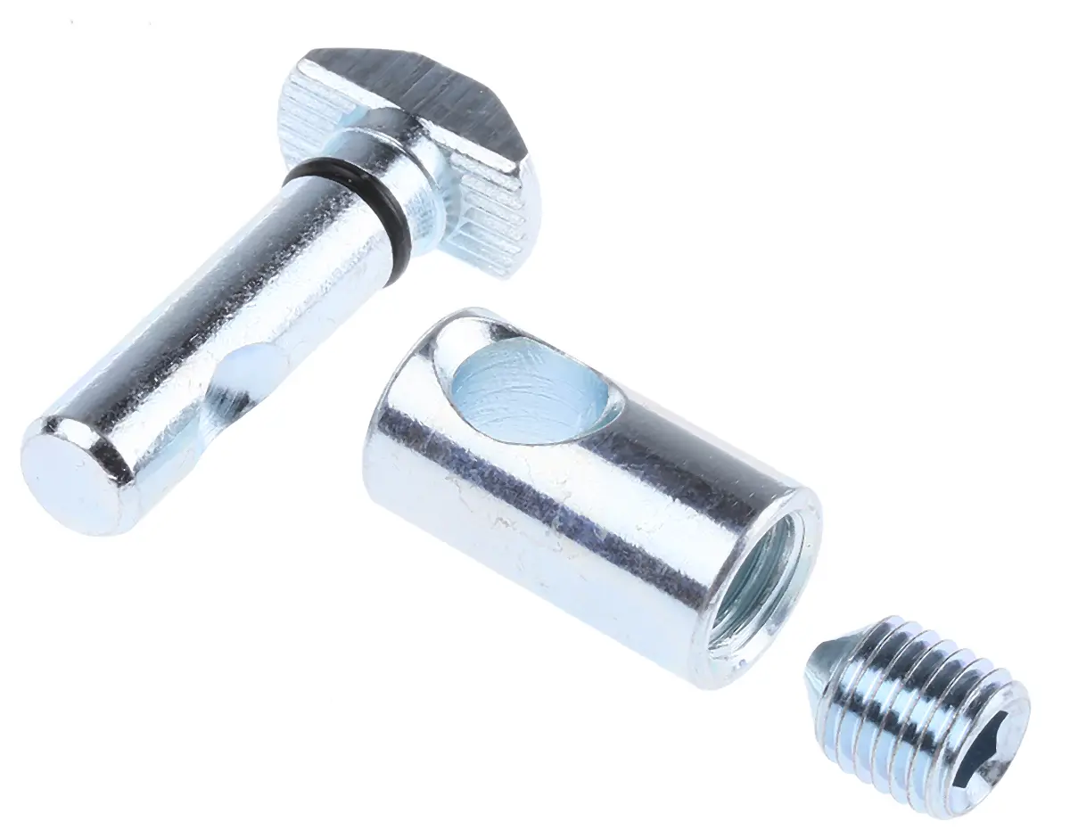 Produktfoto 1 von Bosch Rexroth Verbindungskomponente, Schnellspannverbinder, Steckverbinderhalterung und Gelenk für 8 mm, 11 passend für