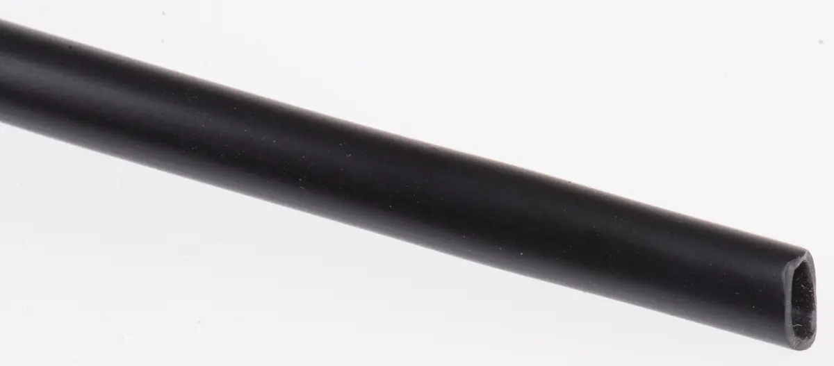 Produktfoto 1 von RS PRO Kabelschlauch Schwarz PVC für Kabel-Ø 3mm, Länge 40m