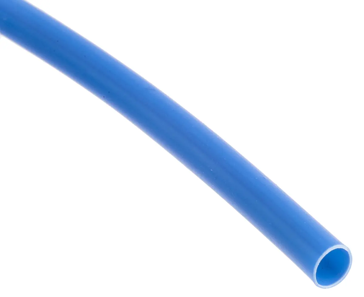 Produktfoto 1 von RS PRO Kabelschlauch Blau PVC für Kabel-Ø 4mm, Länge 30m