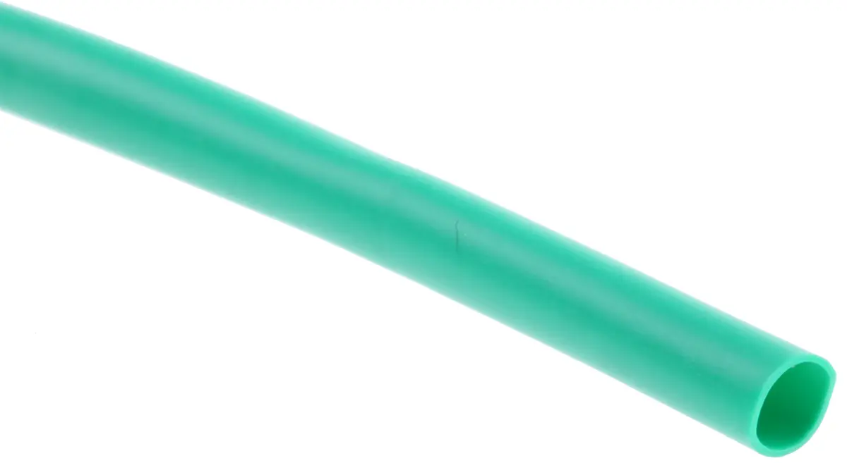 Produktfoto 1 von RS PRO Kabelschlauch Grün PVC für Kabel-Ø 4mm, Länge 30m