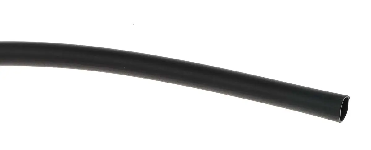 Produktfoto 1 von RS PRO Kabelschlauch Schwarz PVC für Kabel-Ø 4mm, Länge 30m