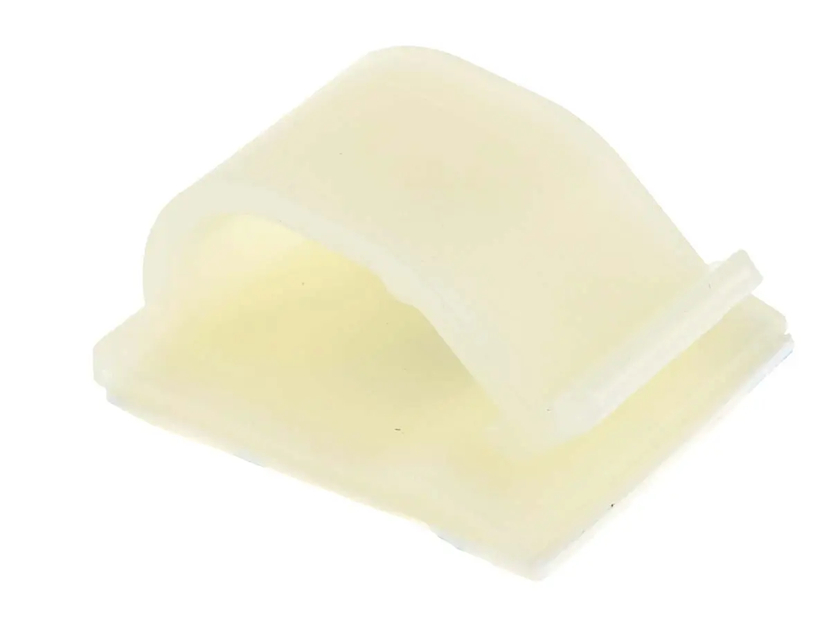 Produktfoto 1 von RS PRO Kabelhalter  selbstklebend, Kabel-Ø 15.75mm Nylon 28,3 mm x 15.2mm x 32.5mm