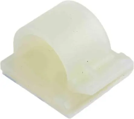 Produktfoto 1 von RS PRO Kabelhalter Selbstklebend, Kabel-Ø 13.51 mm Nylon Natur 25.5mm x 17.2 mm x 25.6 mm