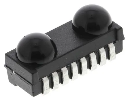 Produktfoto 1 von Vishay Infrarot-Transceiver, 1 m ±24 °, Oberfläche Ja Ultra-Mini 900 nm, 115.2 kbit/s, 8-Pin 4.7 mm 9.9 mm 4.2mm