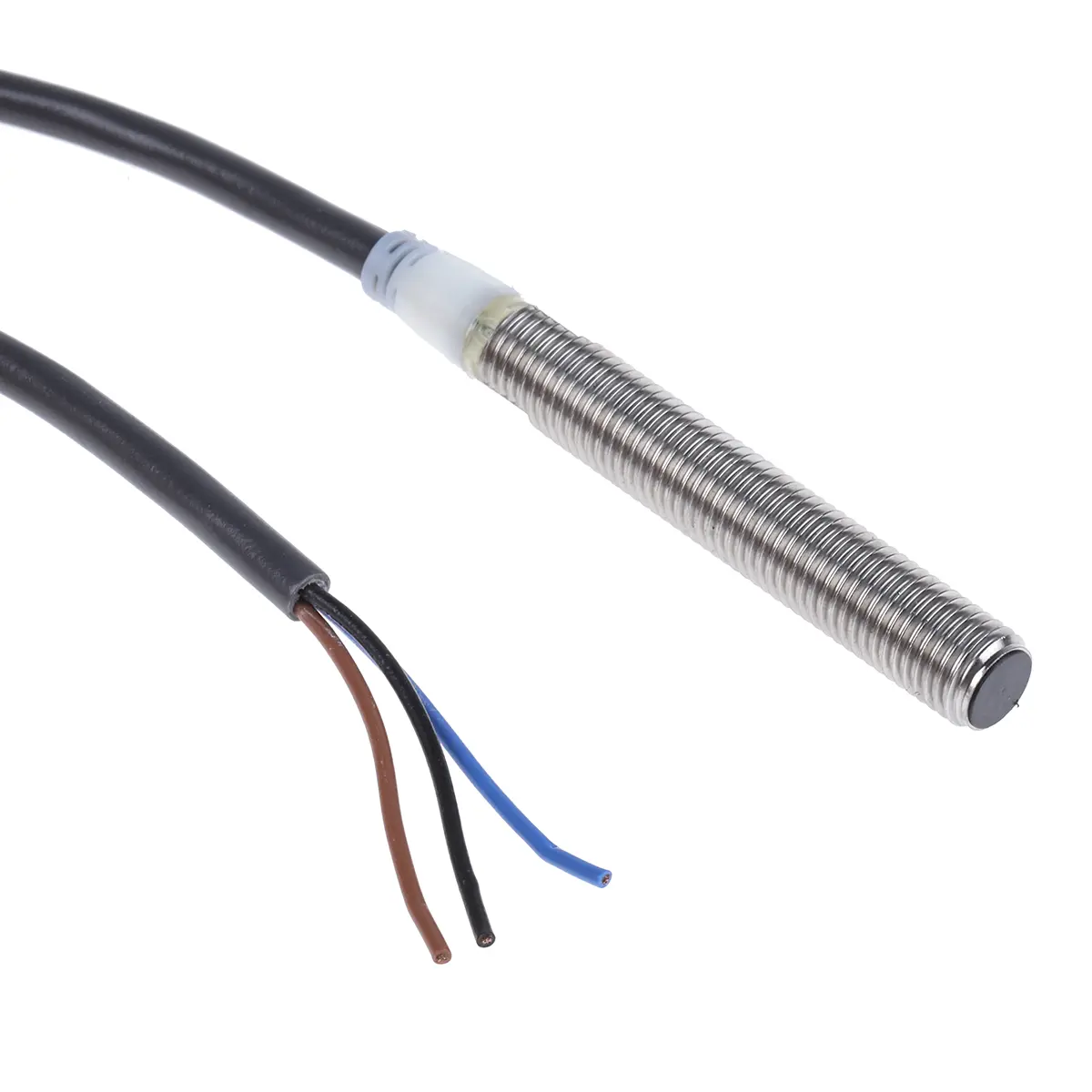 Omron E2A M8 Näherungssensor Induktiv, Gewinderohr 2 mm PNP 12 → 24 V dc / 200 mA NO, IP67