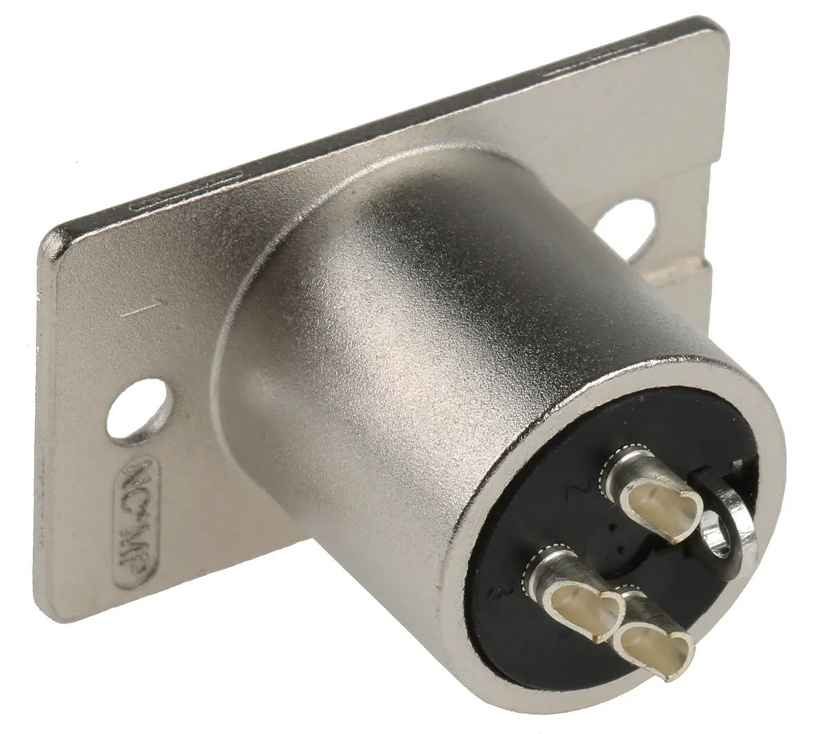 Produktfoto 1 von Neutrik Gerade 3-polig Panel Stecker Silber auf Nickel XLR-Steckverbinder, 50 V