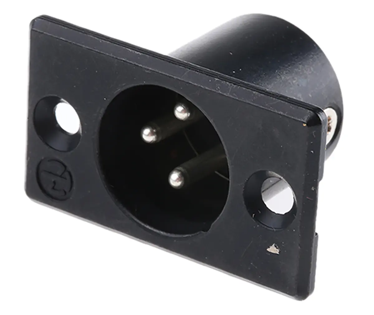 Produktfoto 1 von Neutrik Gerade 3-polig Panel Stecker Silber auf Nickel XLR-Steckverbinder, 50 V