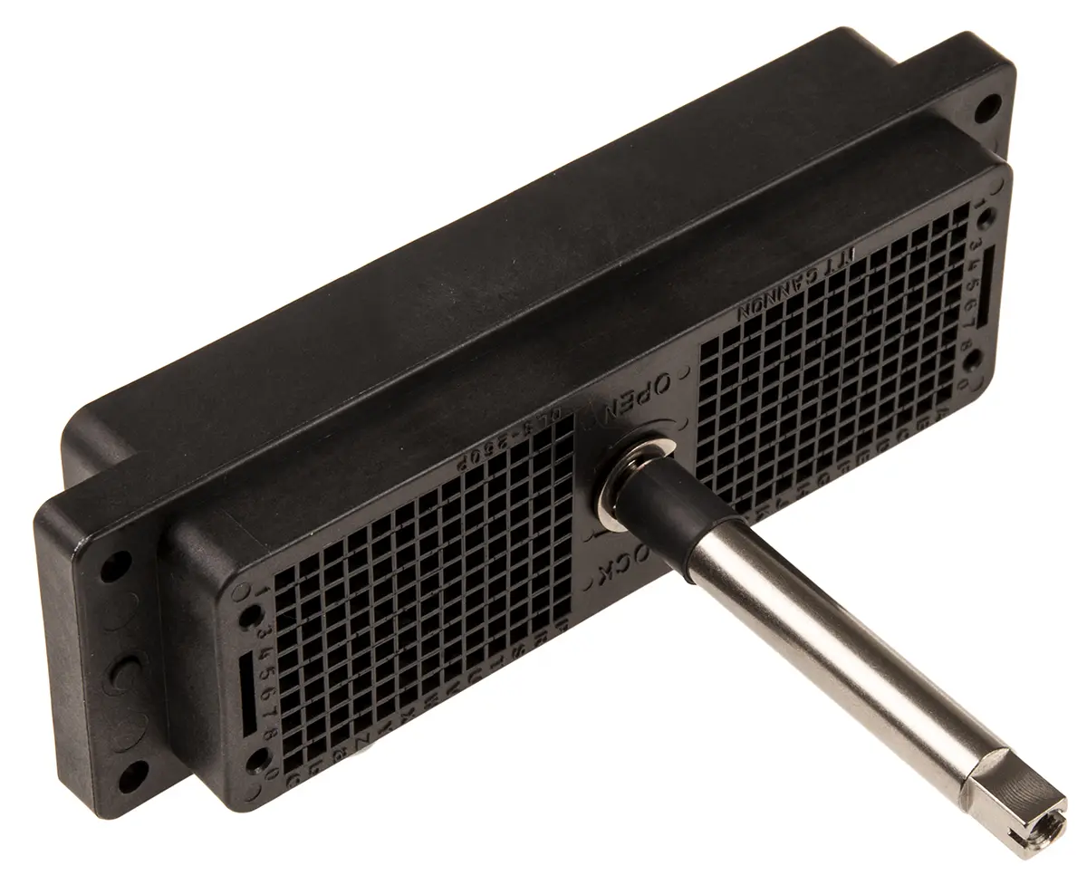 Produktfoto 1 von ITT Cannon DL D-Sub-Steckverbinder Gerade, 260-polig Stecker, mit Panel