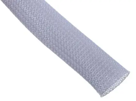 Produktfoto 1 von RS PRO Kabelbinder Grau Polyethylenterephthalat für Kabel-Ø 25 mm, Kabel ø 45 mm, Länge 5m Umflochten Dehnbar
