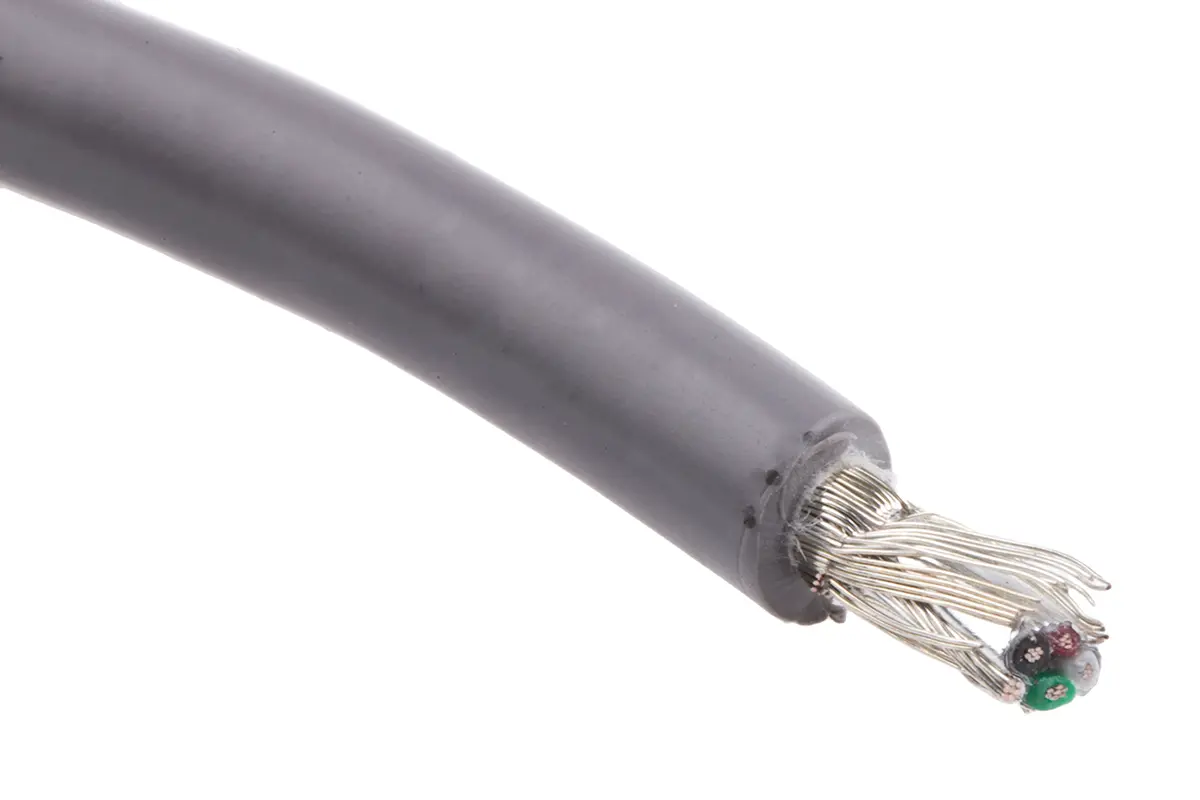 Produktfoto 1 von Alpha Wire XTRA-GUARD FLEX Mehrkern-Industriekabel 30 m Ø 4.83 mm Polyvinylchlorid isoliert Grau