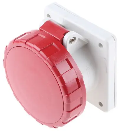 Produktfoto 1 von Scame Optima Kraftstromsteckdose, 415V 2P+PE / 16A IP67