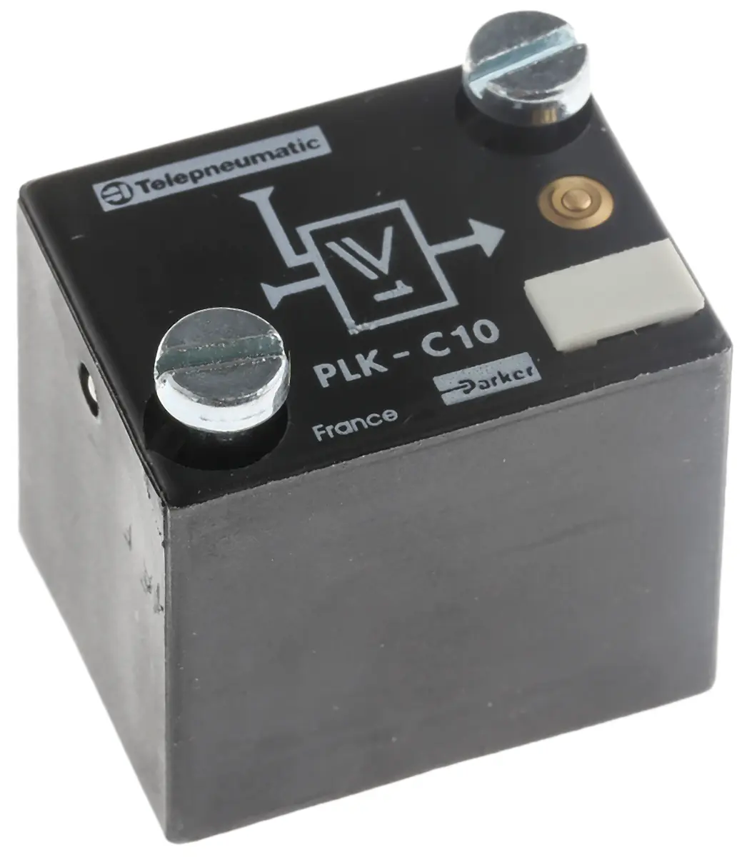 Produktfoto 1 von Parker PLK Pneumatik Logikelement ODER-Glied, 8 bar, Steckbar, Gerader Steckanschluss, Schraube und Klemme, Schwenkbarer