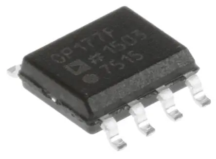 Produktfoto 1 von Analog Devices Operationsverstärker Oberfläche SOIC, biplor typ. 22V, biplor typ. 14 V, 8-Pin