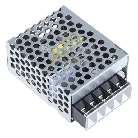 Produktfoto 1 von MEAN WELL RS-15 Schaltnetzteil 1-Ausg. 12V dc 15.6 W, Chassis 370 V dc, 264V ac 1.3A