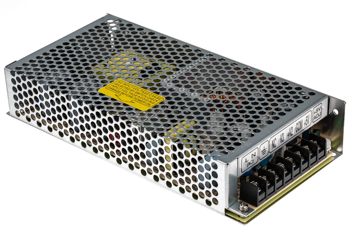 Produktfoto 1 von MEAN WELL Schaltnetzteil, 5 V dc, 12 V dc, 24 V dc / 2A 3-Kanal 136W 176 → 264 V ac, 248 → 373 V dc, 88