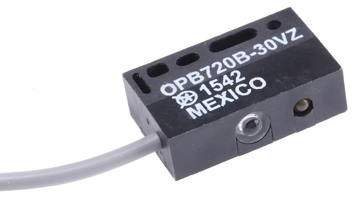 Produktfoto 1 von Optek OPB720 Reflexionslichtschranke 762mm Peak Abstand Open-Collector-Ausgang, 3-Pin 1-Kanal
