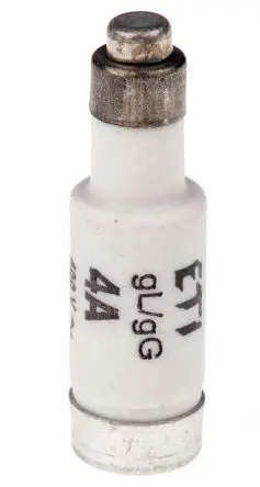 Produktfoto 1 von ETI D-fuse NEOZED-Sicherung, Typ D01, 4A, 400V ac, 50 kA, E14 Gewinde