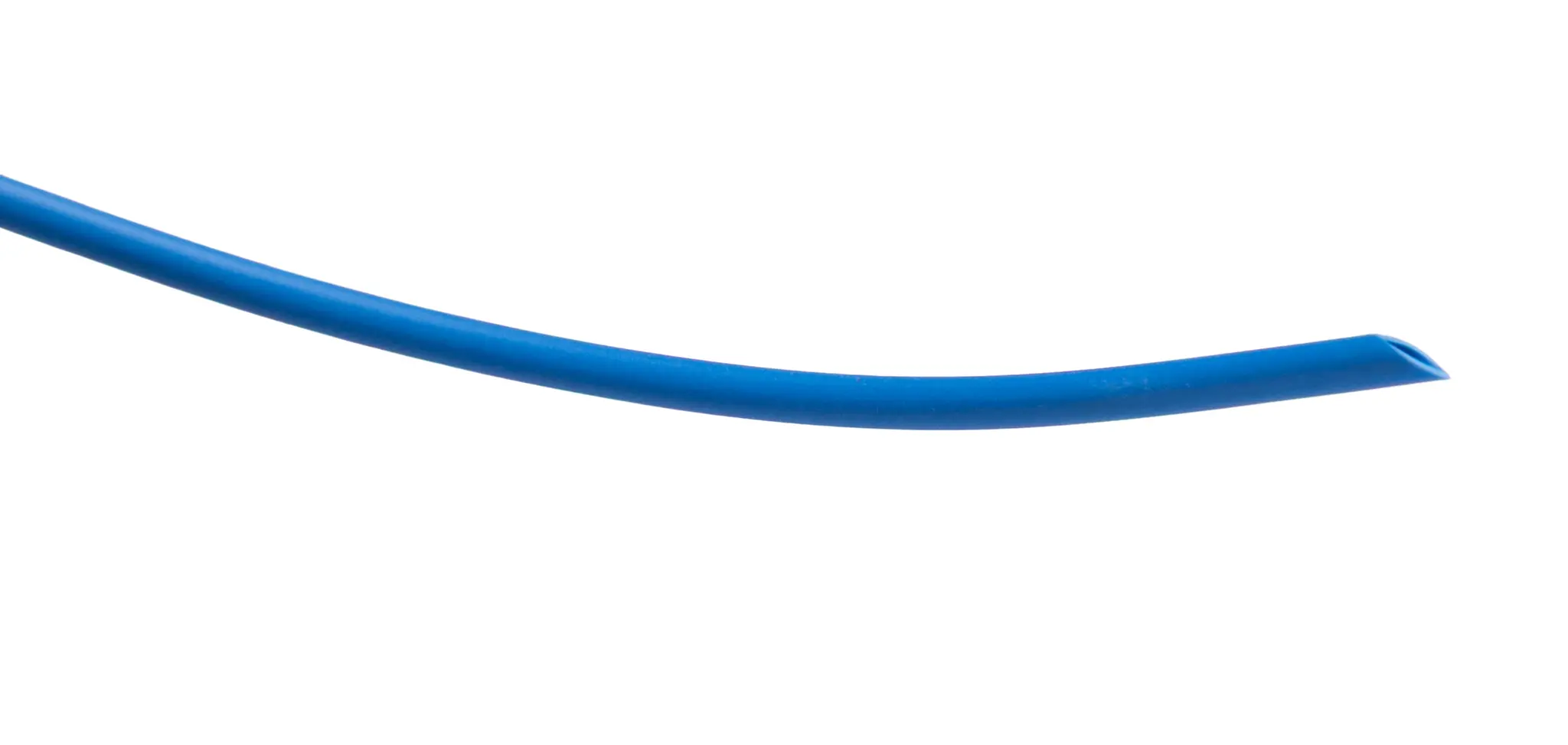 Produktfoto 1 von HellermannTyton Kabelschlauch Blau PVC für Kabel-Ø 2mm, Länge 100m