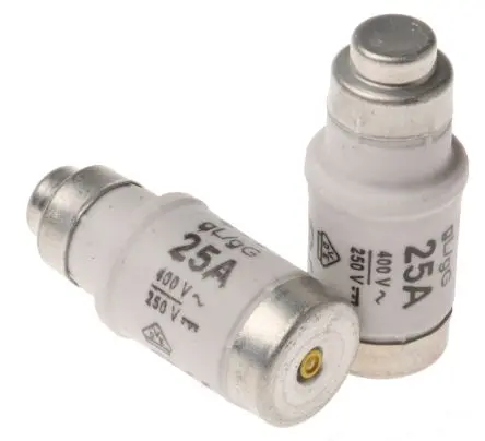 Produktfoto 1 von ETI D-fuse NEOZED-Sicherung, Typ D02, 25A, 400V ac, 50 kA, E18 Gewinde