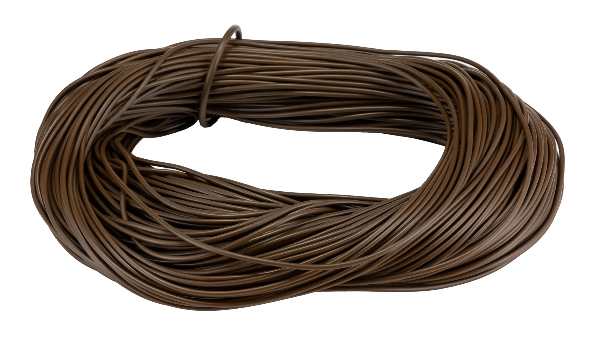 Produktfoto 1 von HellermannTyton Kabelschlauch Braun PVC für Kabel-Ø 2mm, Länge 100m