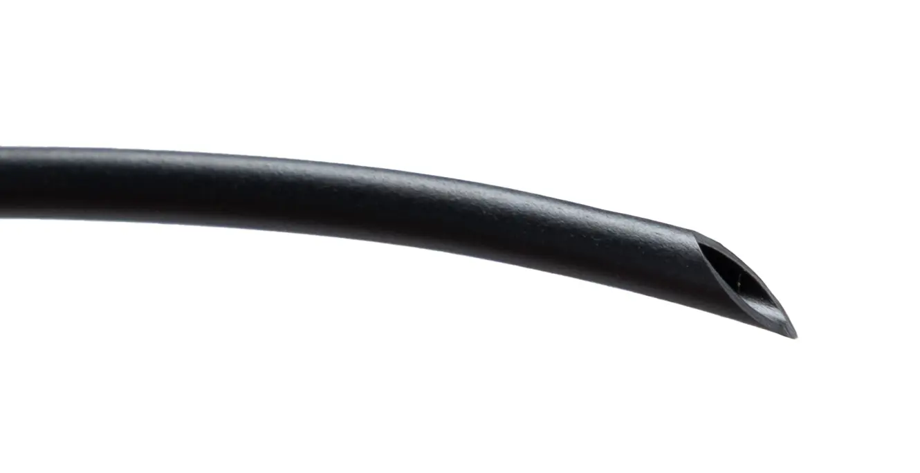 Produktfoto 1 von HellermannTyton Kabelschlauch Schwarz PVC für Kabel-Ø 2mm, Länge 100m