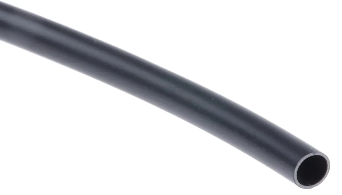 Produktfoto 1 von HellermannTyton Kabelschlauch Schwarz PVC für Kabel-Ø 4mm, Länge 100m