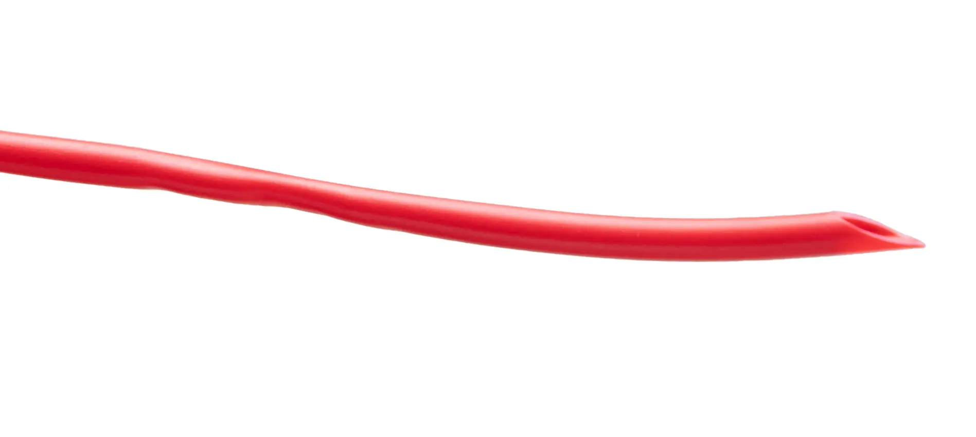 Produktfoto 1 von HellermannTyton Kabelschlauch Rot PVC für Kabel-Ø 2mm, Länge 100m