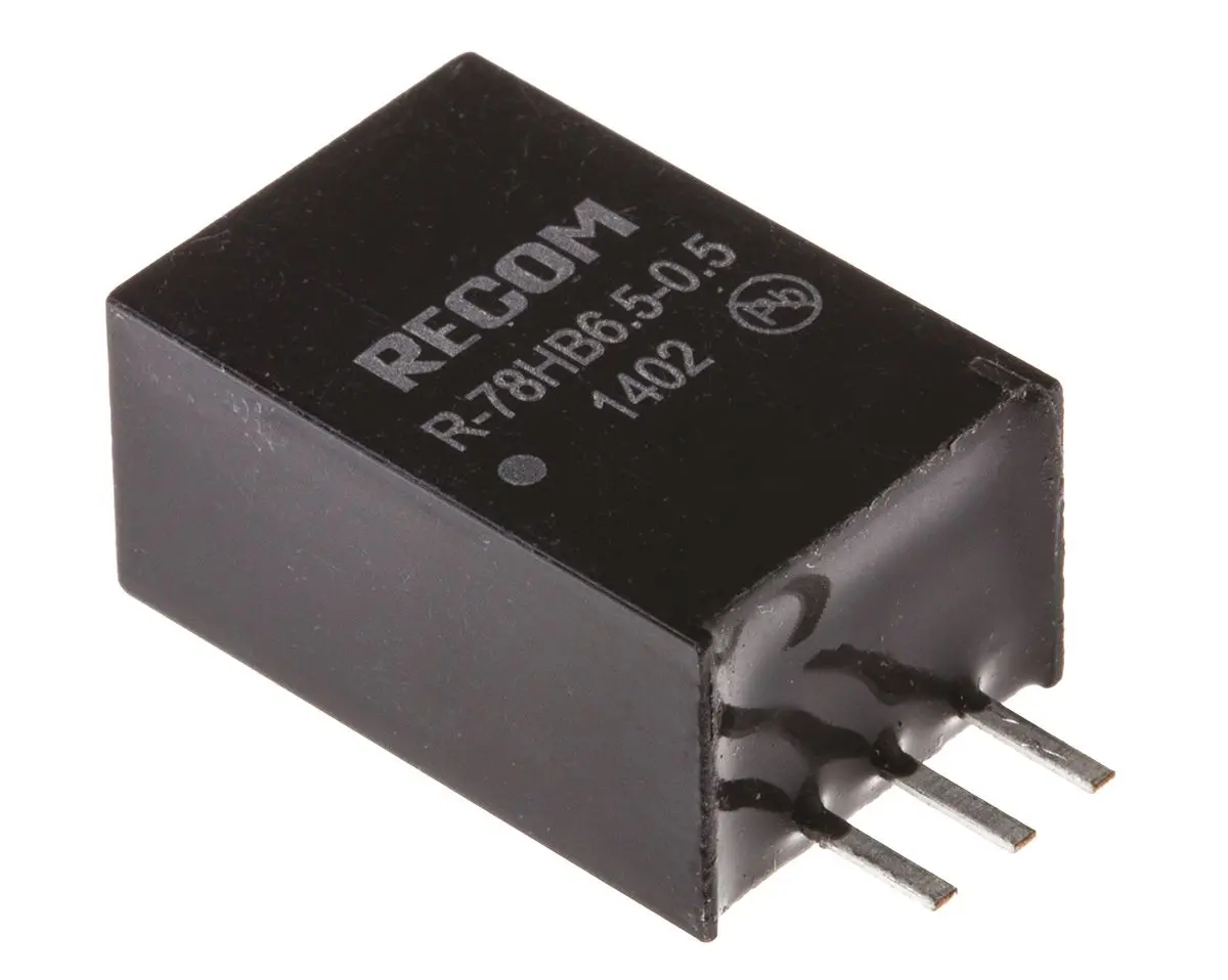 Produktfoto 1 von Recom R-78HB Schaltregler 75V, 5 Ausg., 500 mA