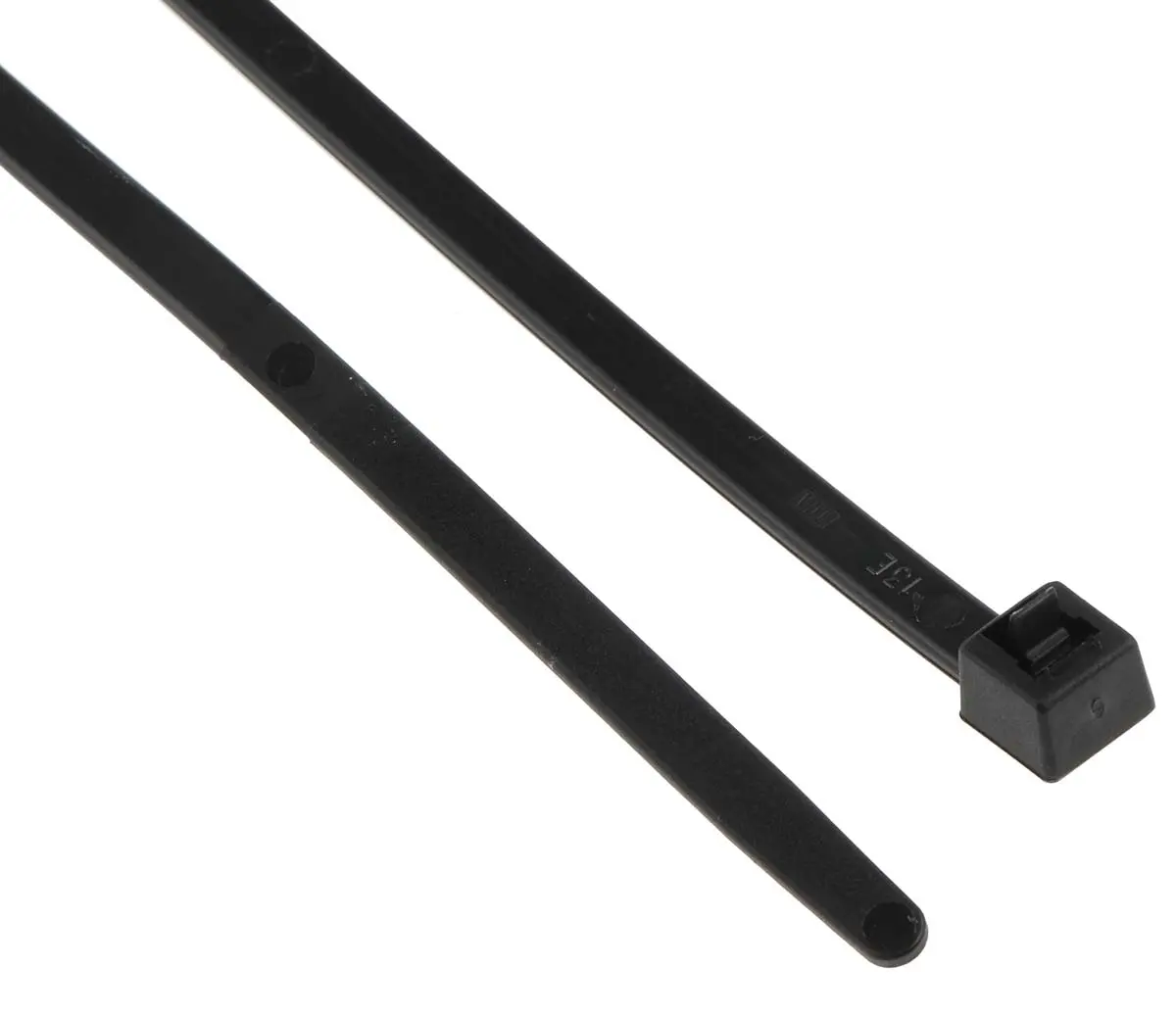 Produktfoto 1 von HellermannTyton RELK2I Nylon 6.6 Kabelbinder Lösbar Schwarz 4.6 mm x 300 mm